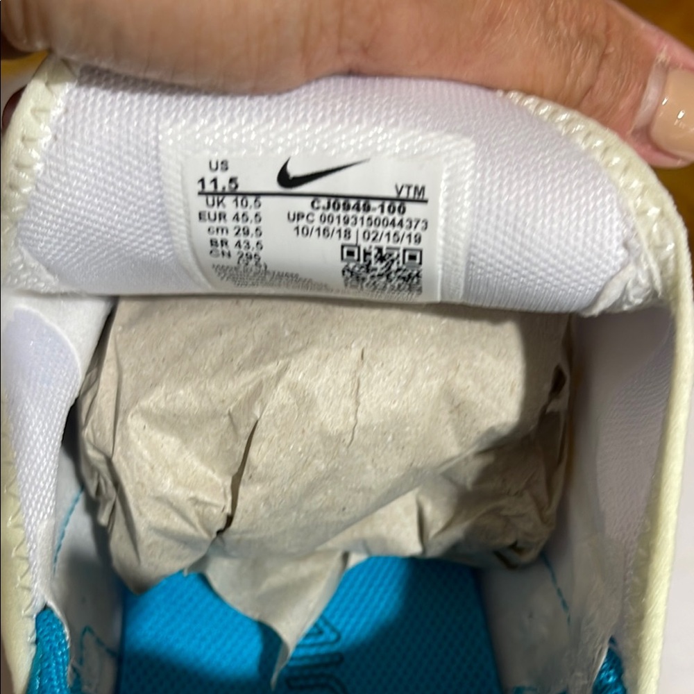 Nike Air Max 270 N7 Sneakers SZ 11.5 NEW IN ORIGINAL BOX - Picture 6 of 6